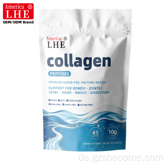 Shecome Collagen Peptides Powder Skin Hair Support